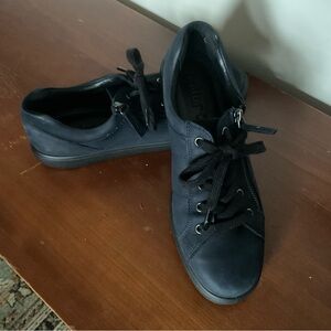 Hotter Black Leather Shoes Never Worn